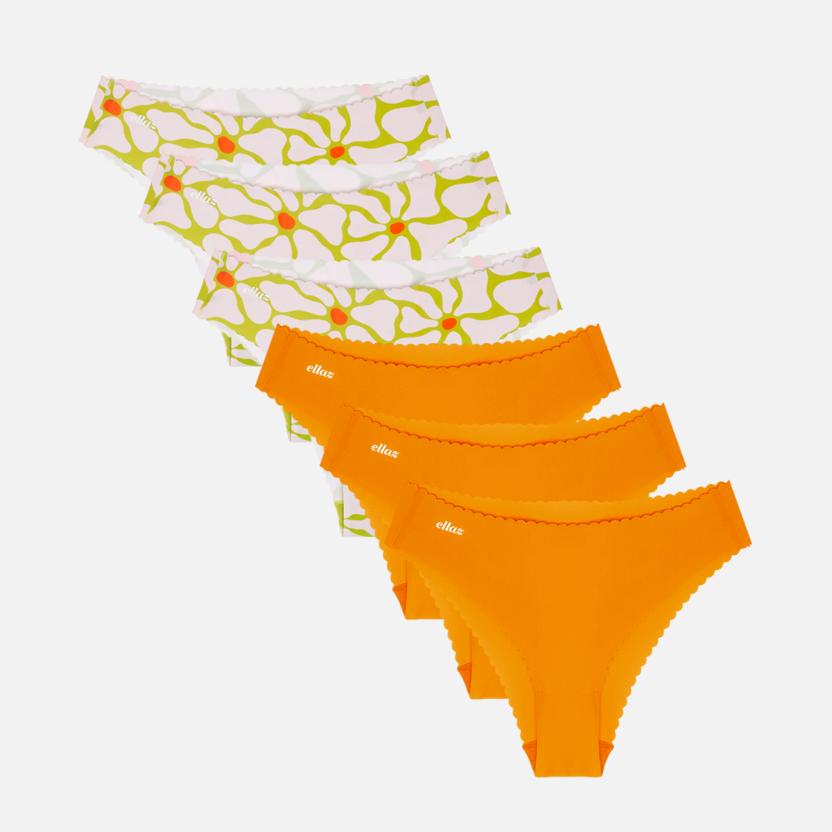 SET | Cheeky ondulado Seamless (6 Piezas)