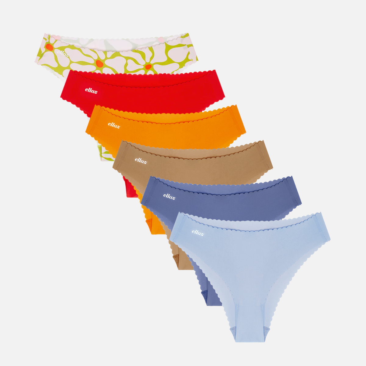 SET | Cheeky Wavy Seamless (6 Pieces)