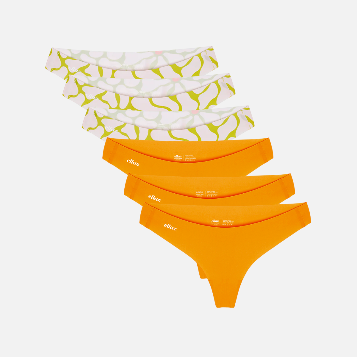 SET | Tanga Seamless (6 Piezas)