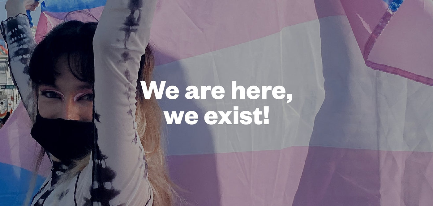 Visibilidad trans - We are here, we exist!