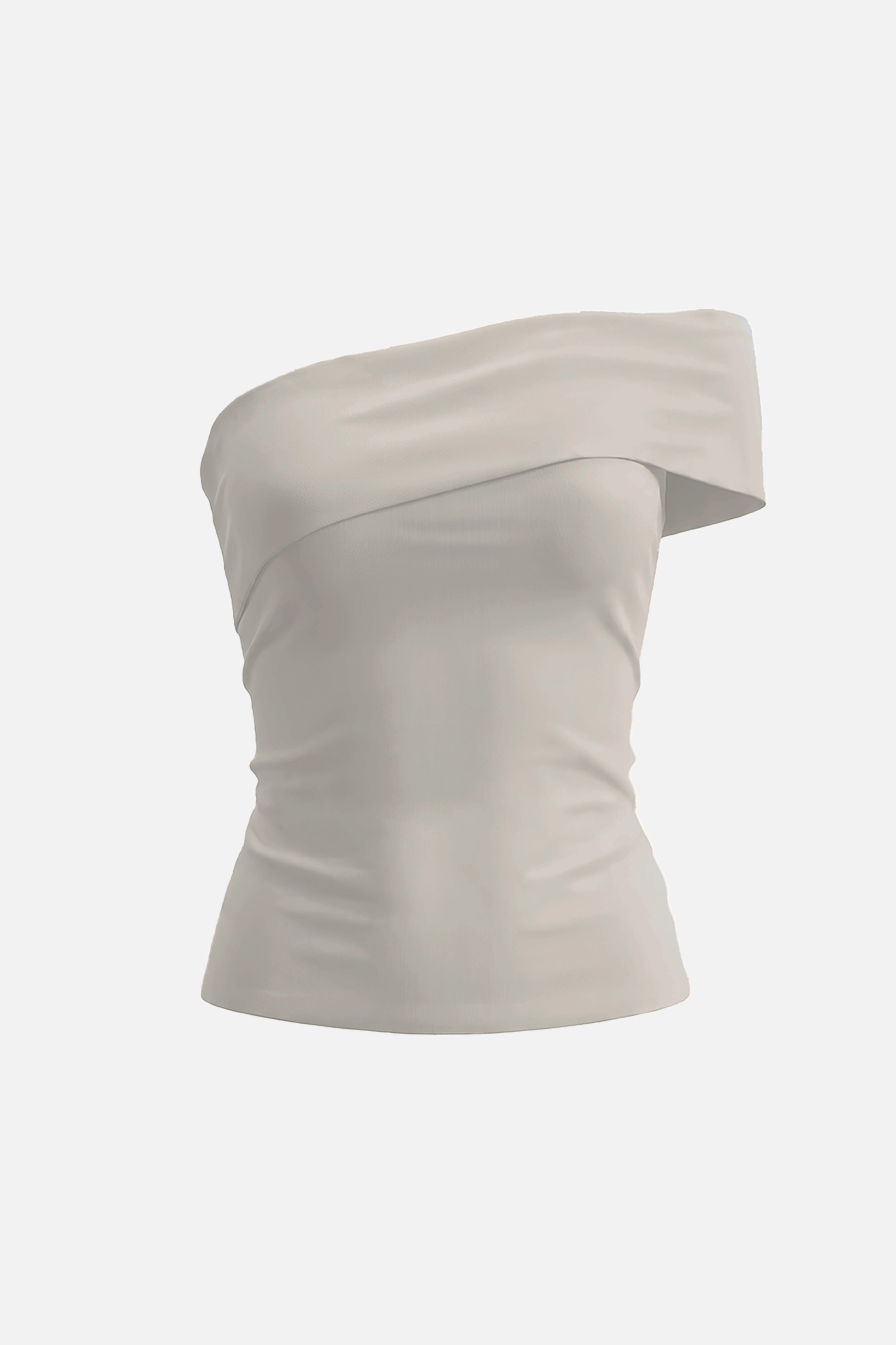 Contour Assymetrical Shoulder Top