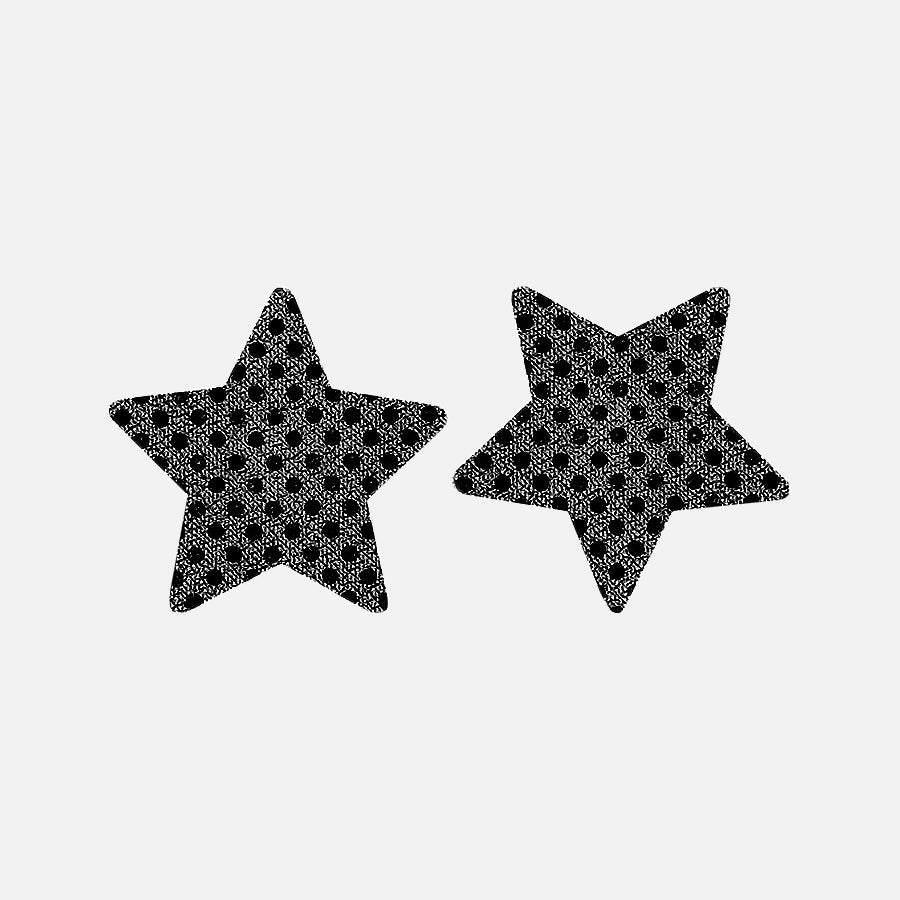 black-sequin-star