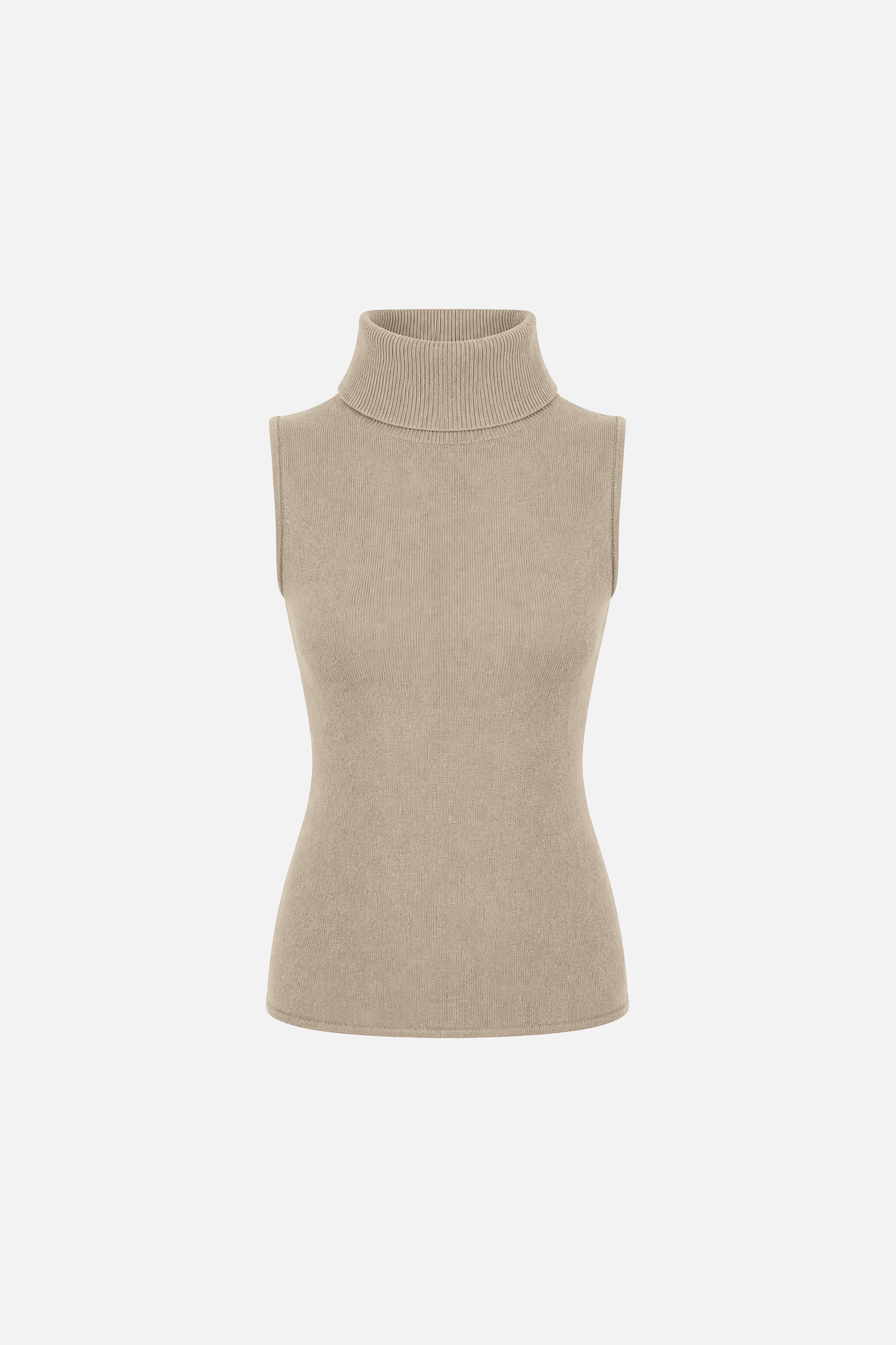 Plush Knit Turtle Neck Top