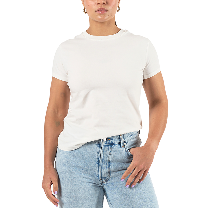 Slim Tshirt Frente Latte