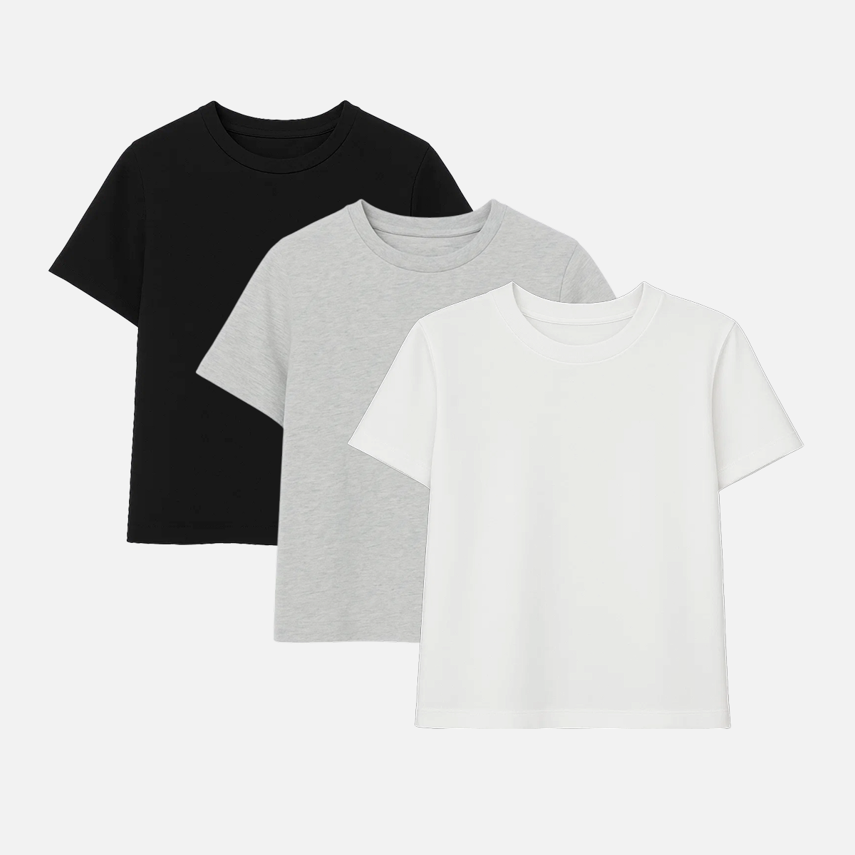 SET | Regular Fit Cotton T-shirt - 3 piezas (Mix)