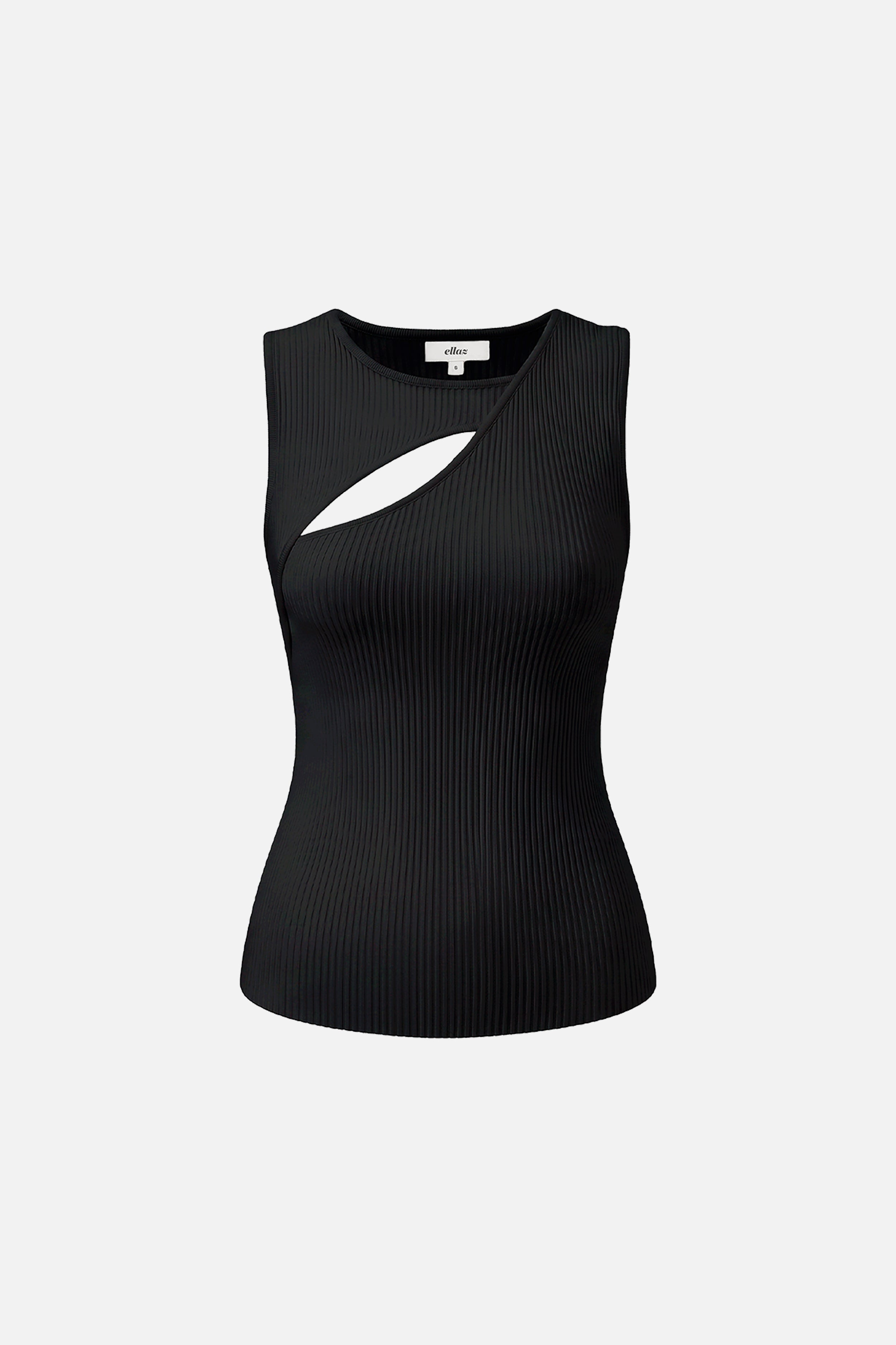 Sculpt Knit Cut Out Top