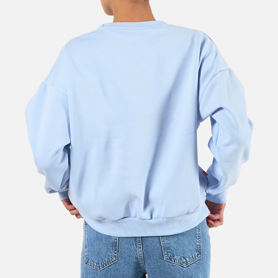 Maternity Crew Neck baby blue