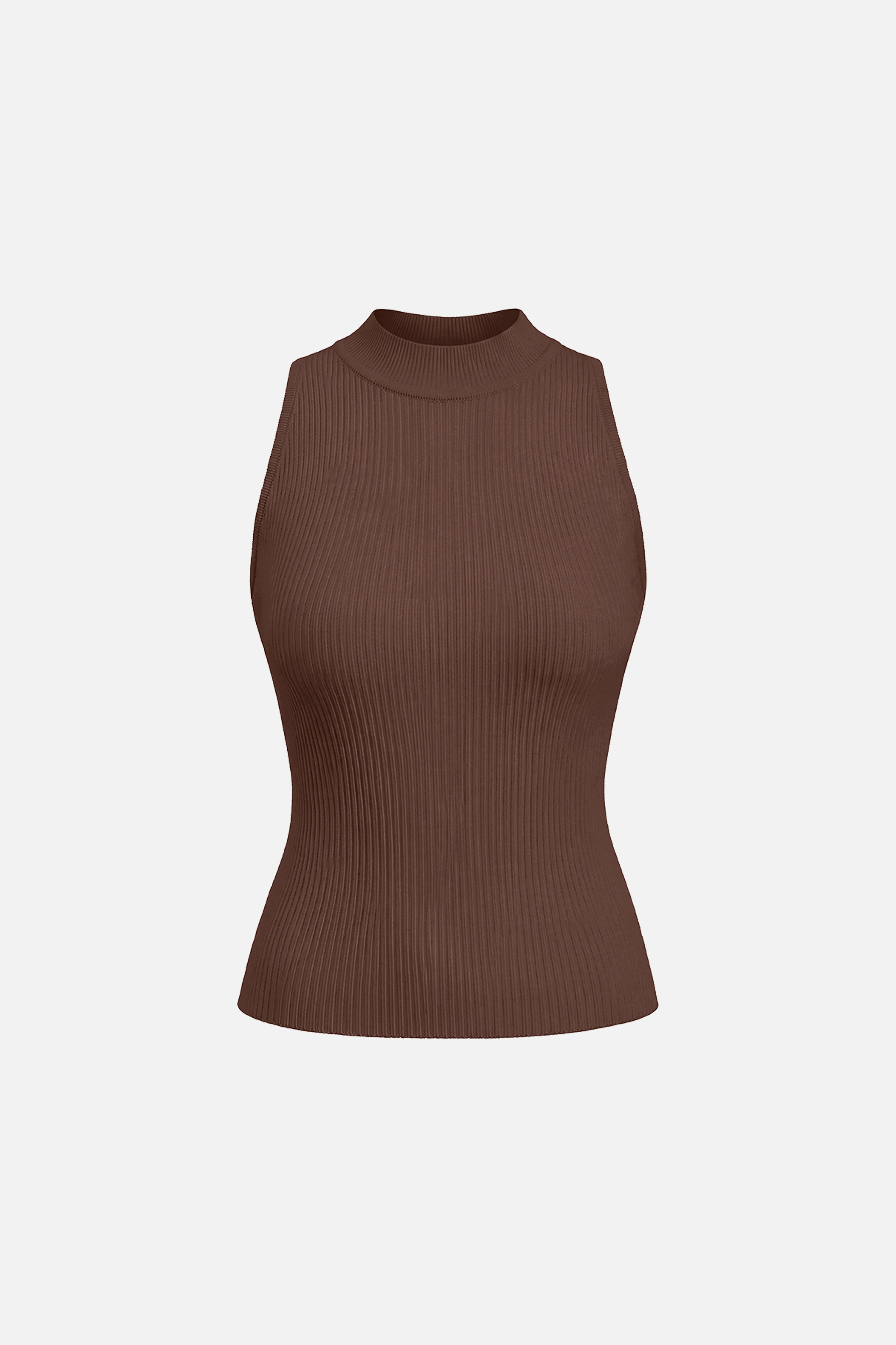 Sculpt Knit High Neck Top