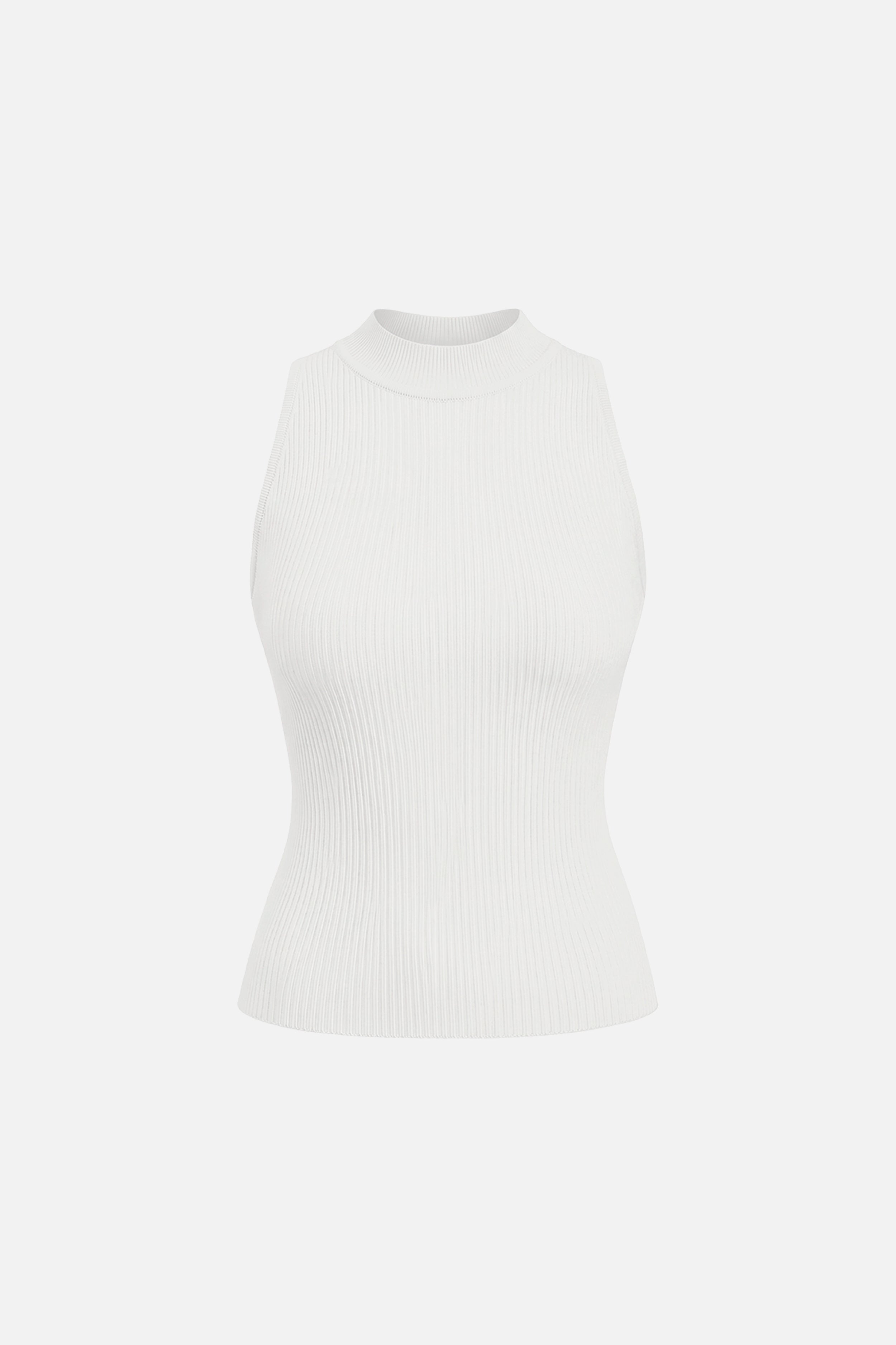Sculpt Knit High Neck Top
