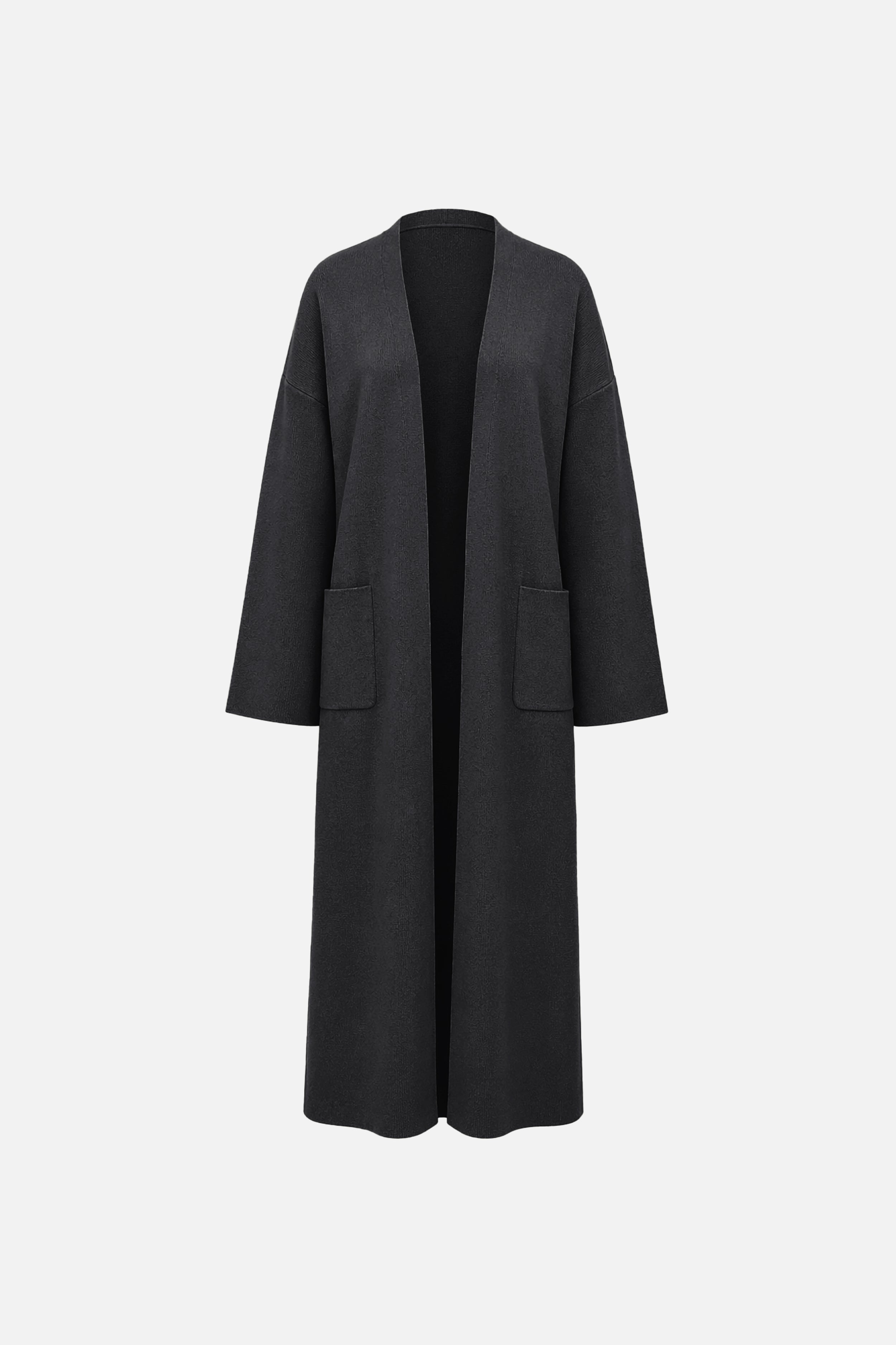 Plush Knit Long Cardigan