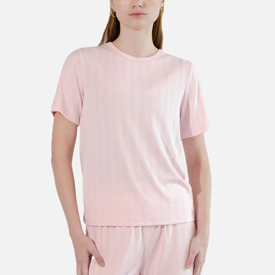 Pink Light Touch Pijama Manga Corta y Short