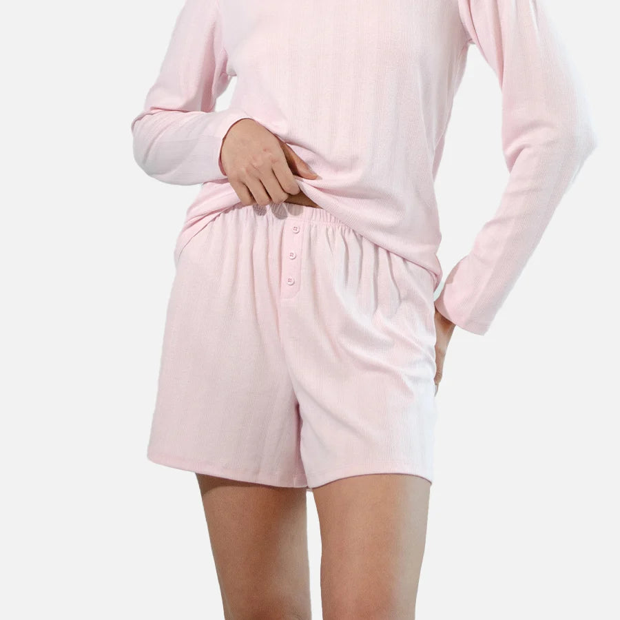 Pink Light Touch Pijama Manga Corta y Short