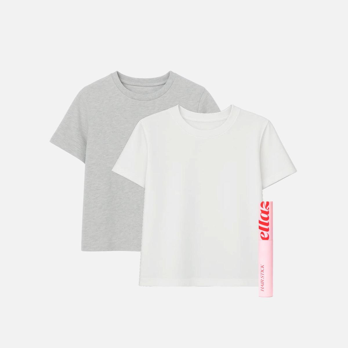 KIT | 2 Regular Fit T-Shirt + Hairstick