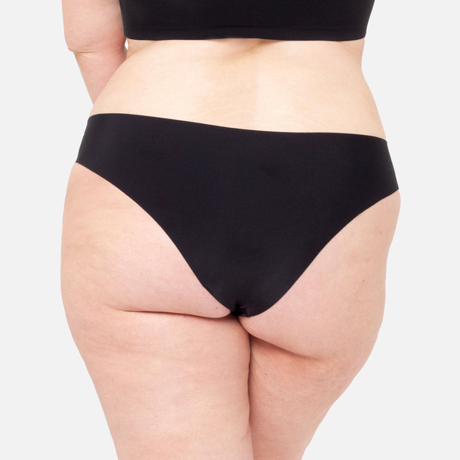 Seamless regular cheeky Black