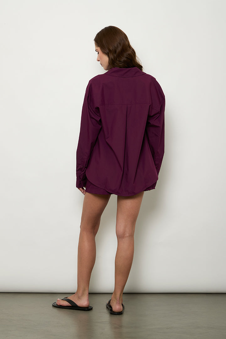 Shorts de Vestir Cotton Poplin