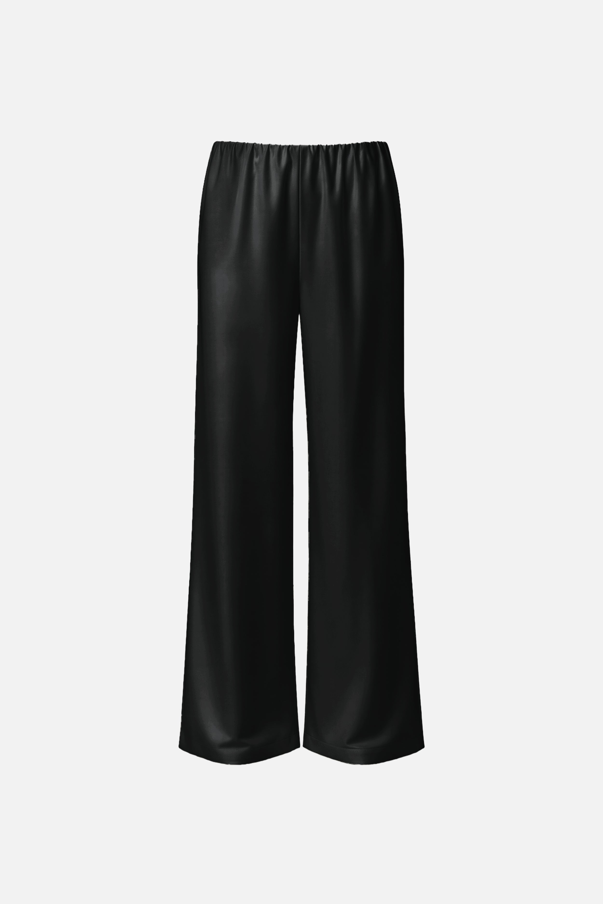 Satin Straight Pants