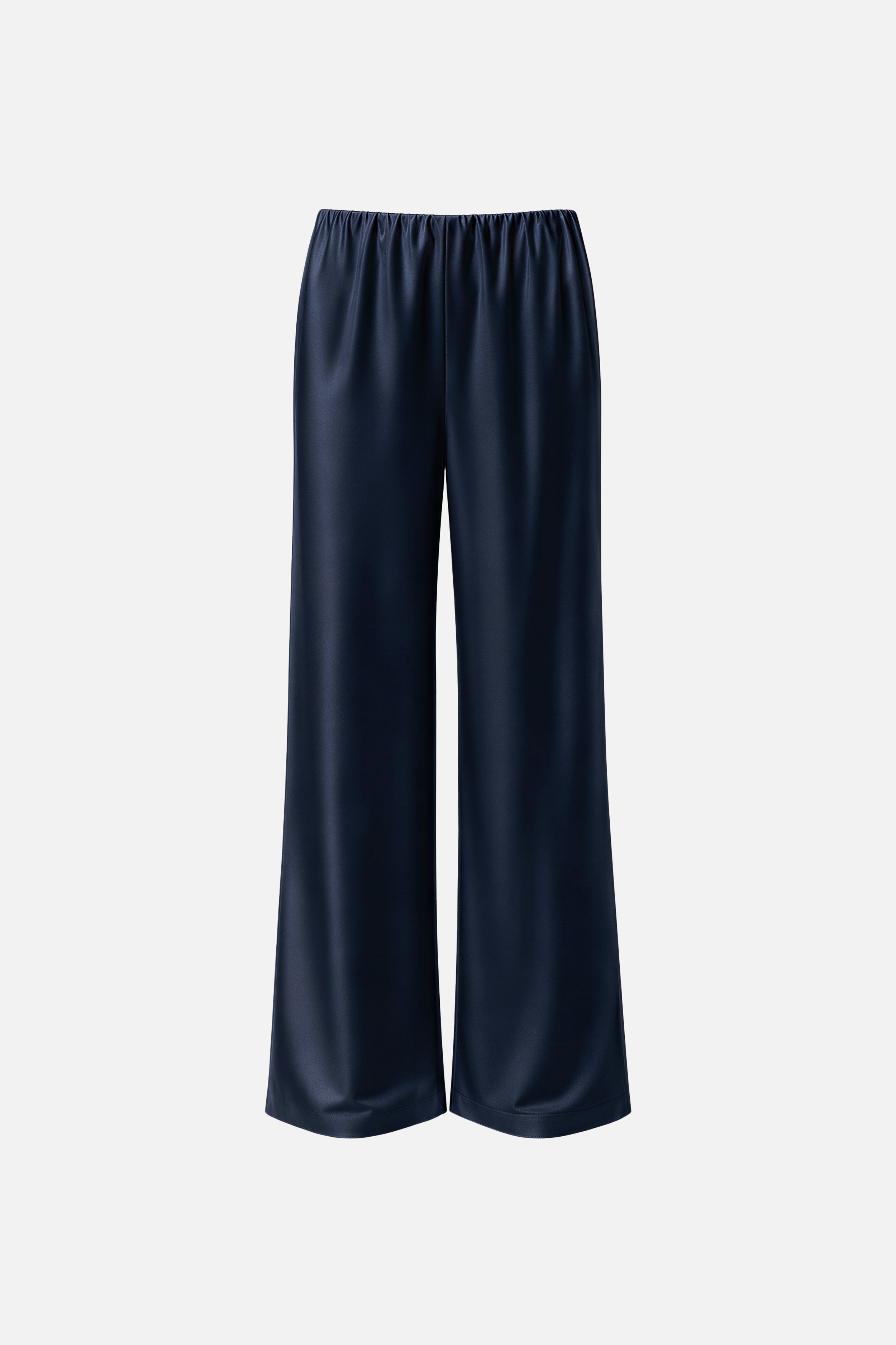Satin Straight Pants