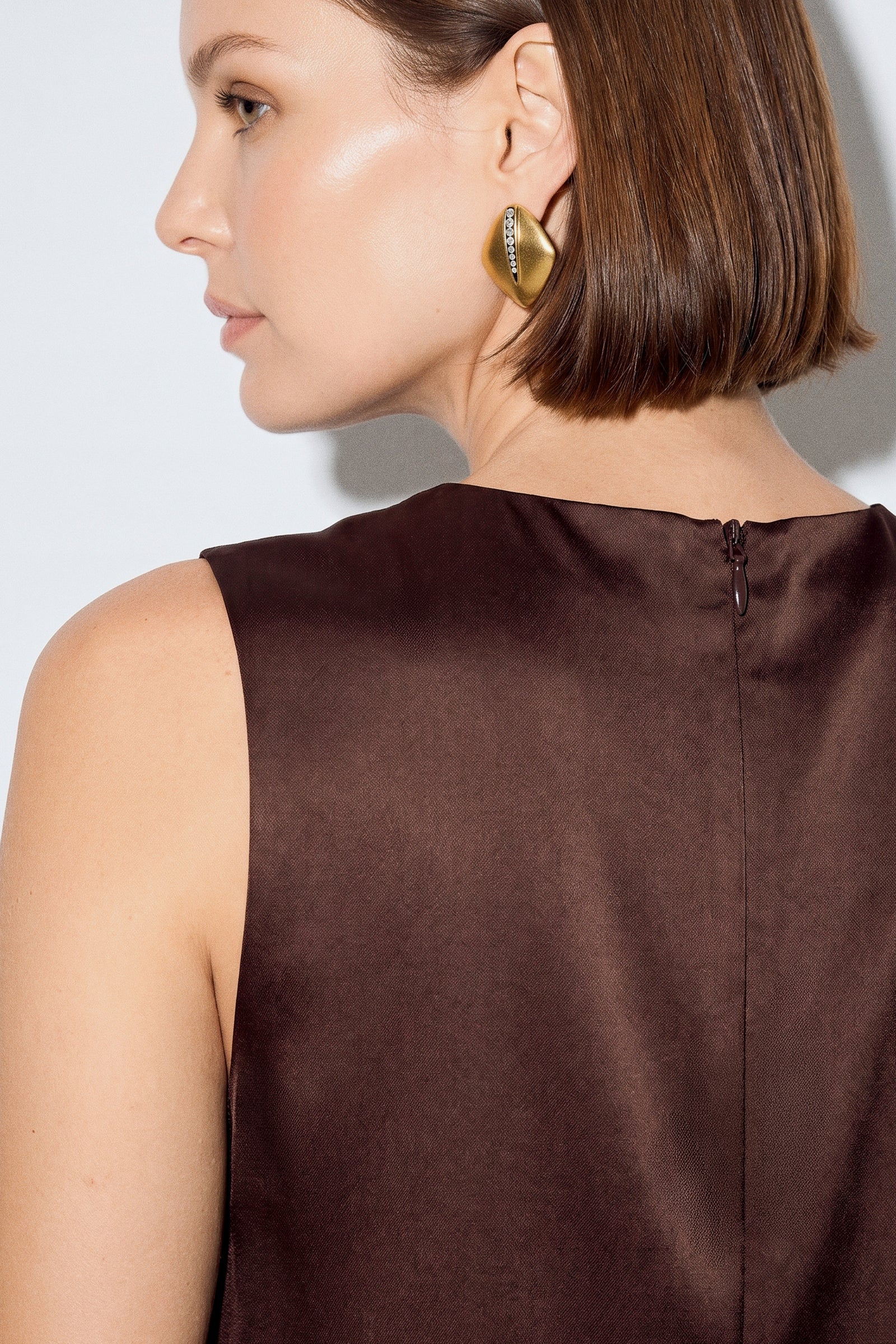 Square Satin Top