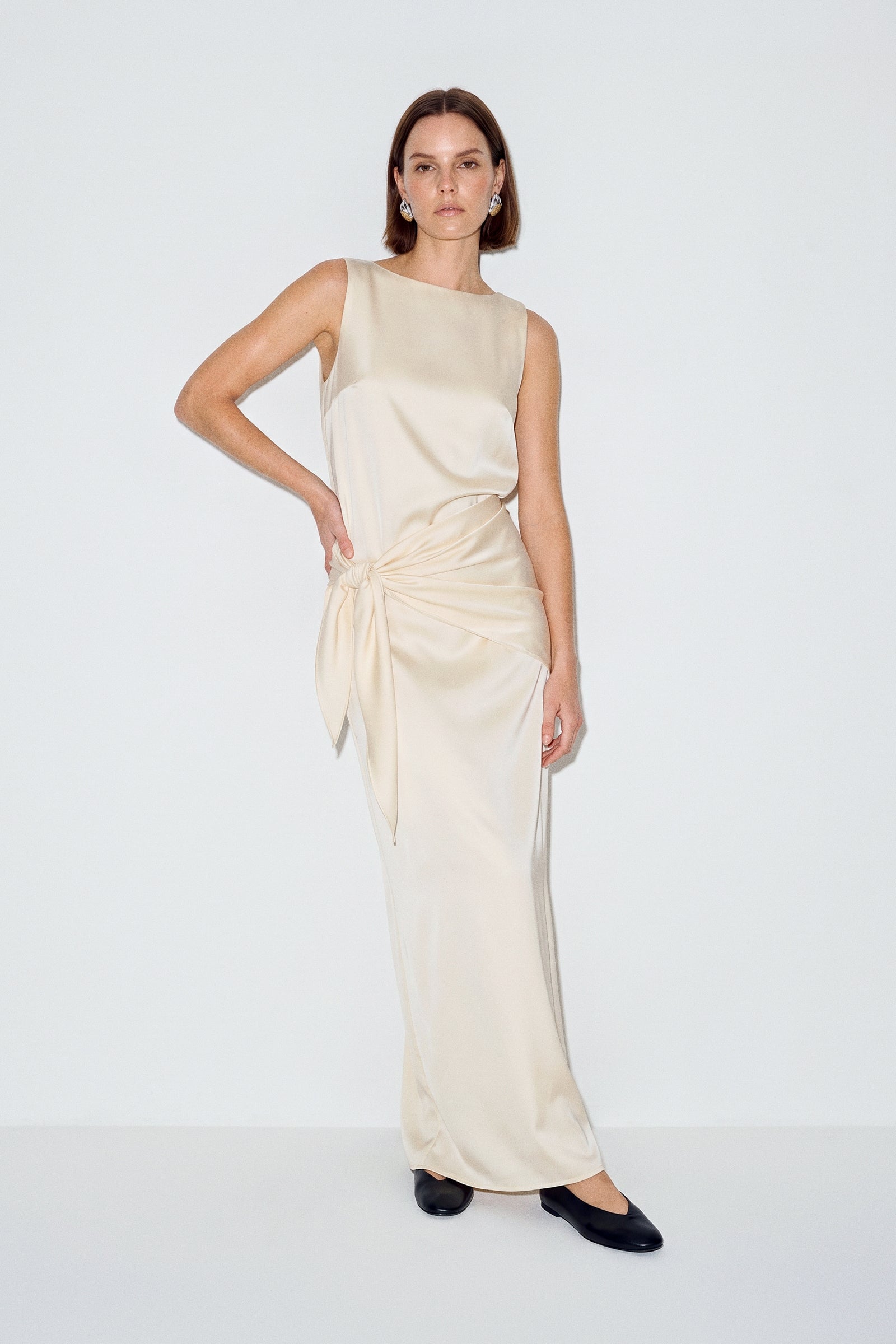 Square Satin Top