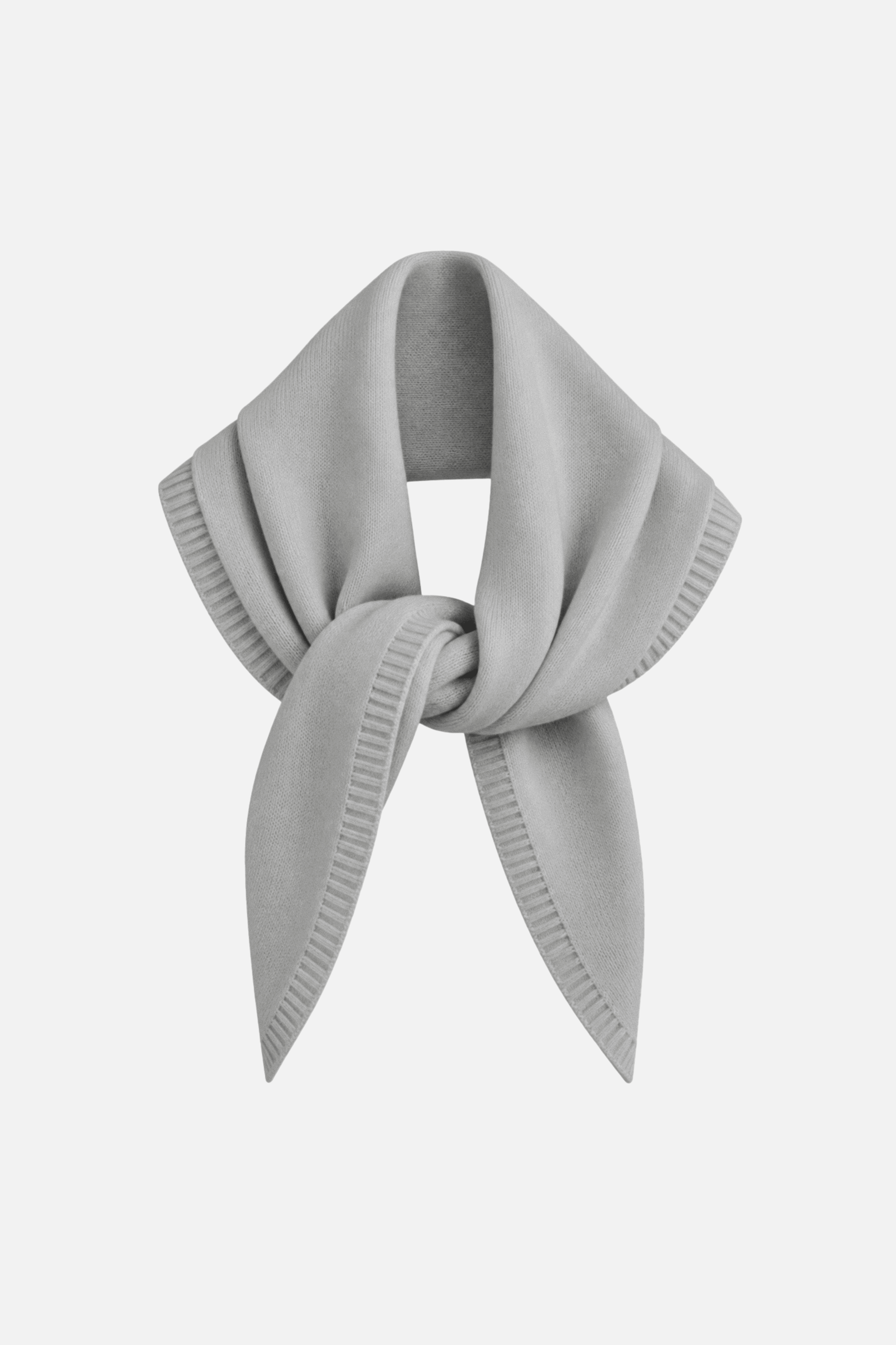 Kerchief Scarf Plush Knit