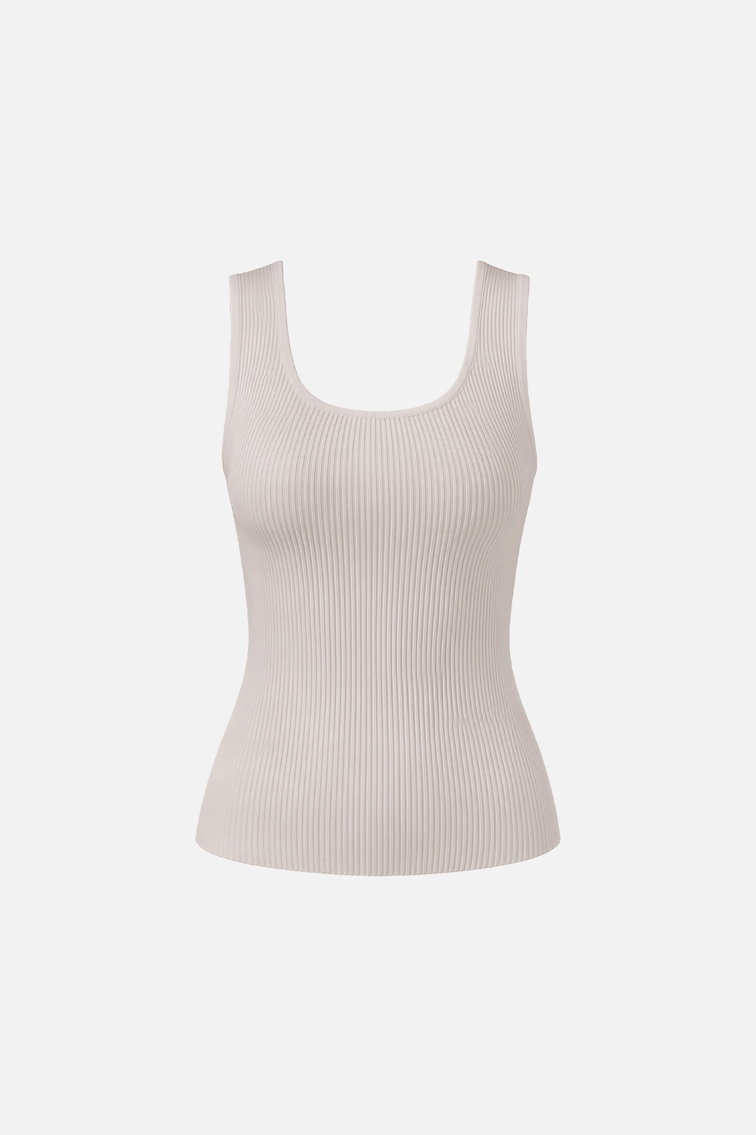 Sculpt Knit Scoop Neck Top