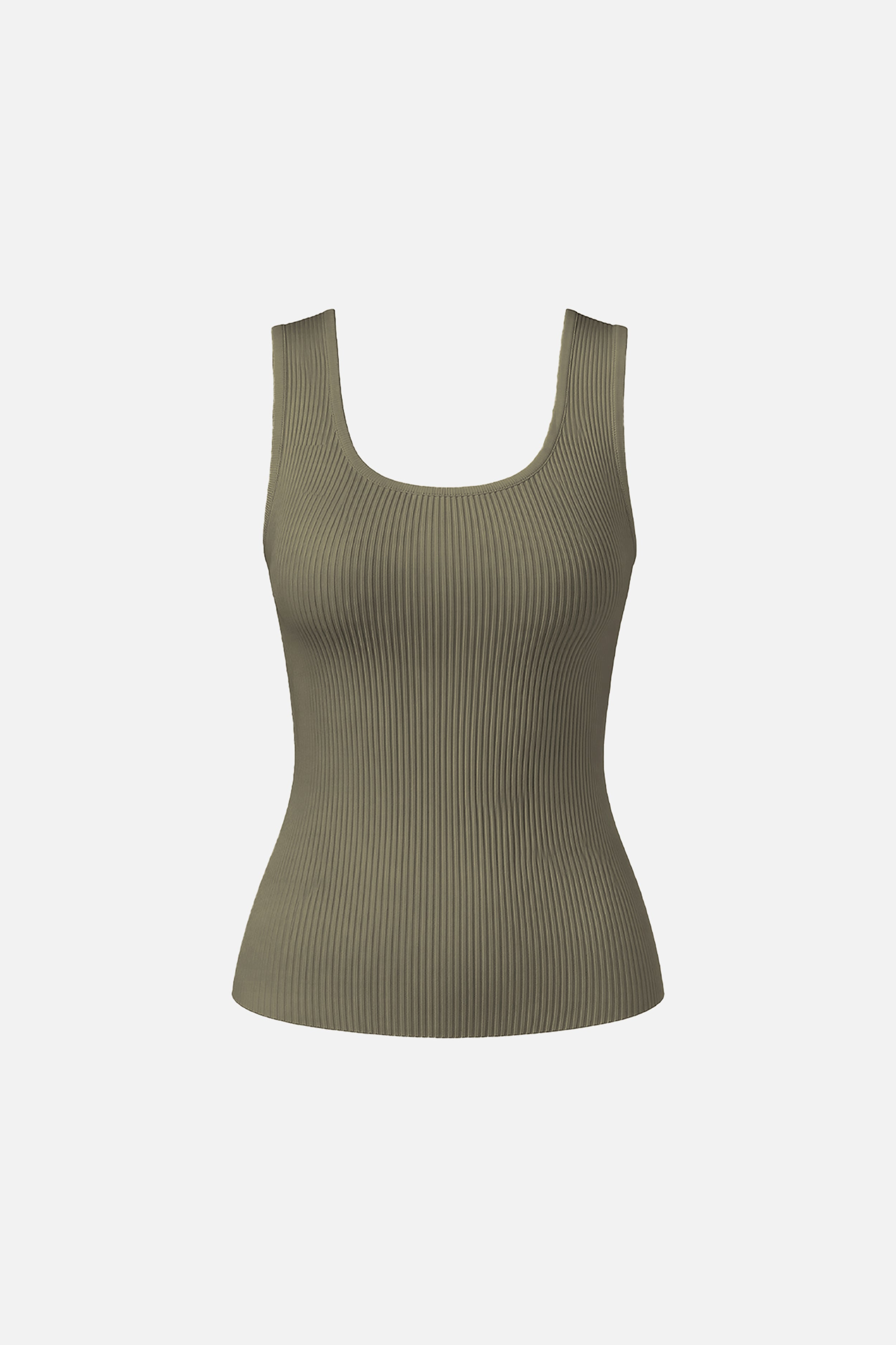 Sculpt Knit Scoop Neck Top
