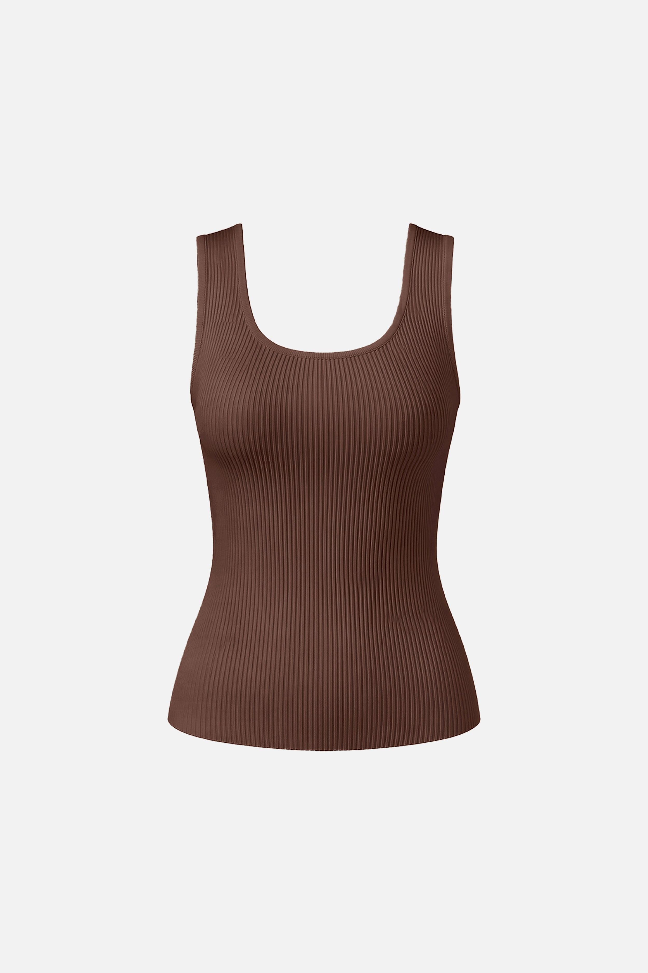 Sculpt Knit Scoop Neck Top
