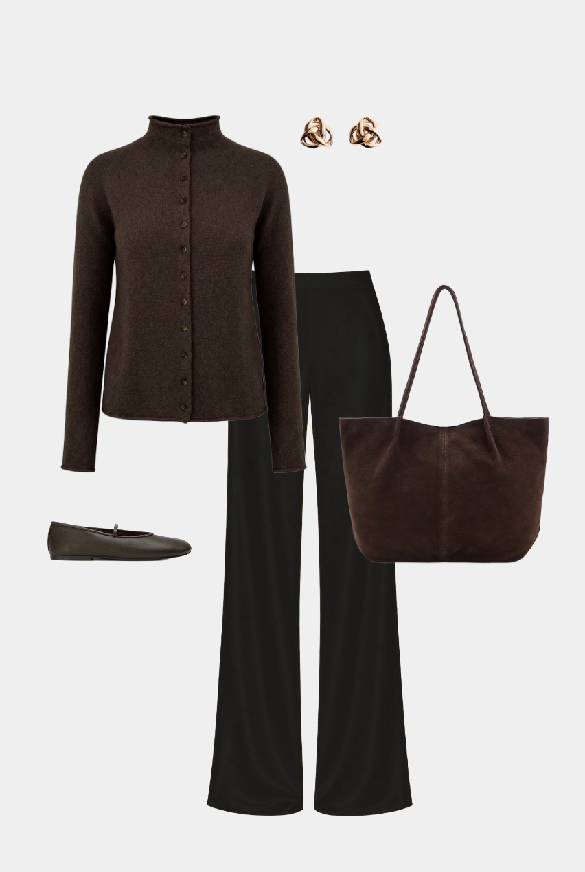 Brown & Black