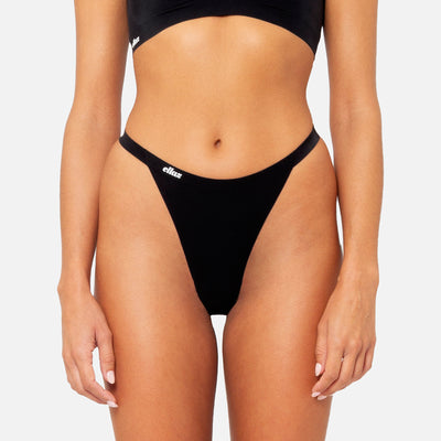 Seamless G string thong Black