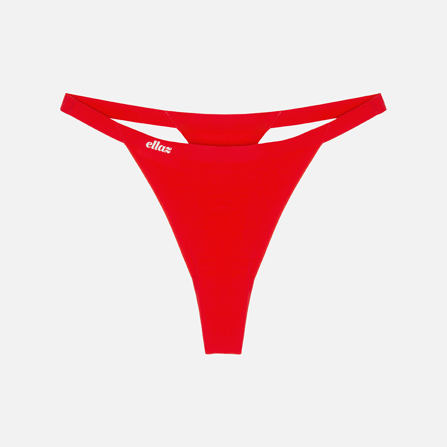 Seamless G string thong Cherry