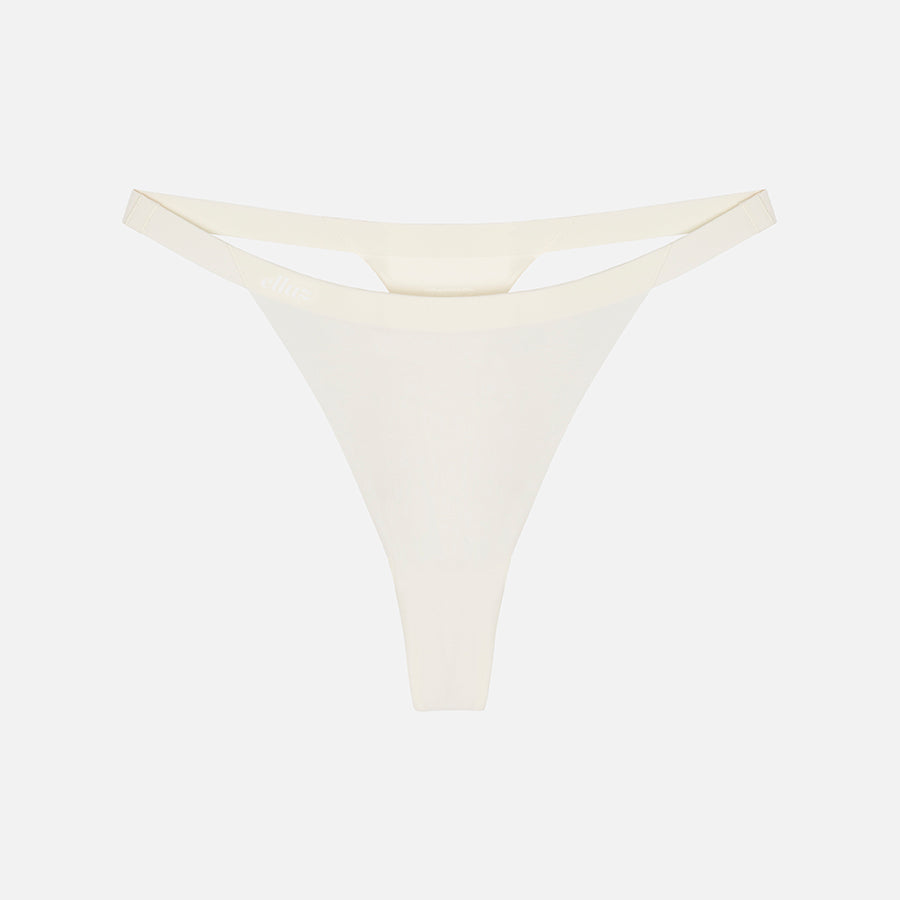 Seamless G string thong Latte