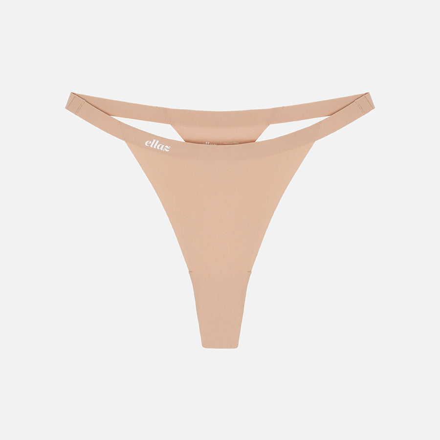 Seamless G string thong Nude