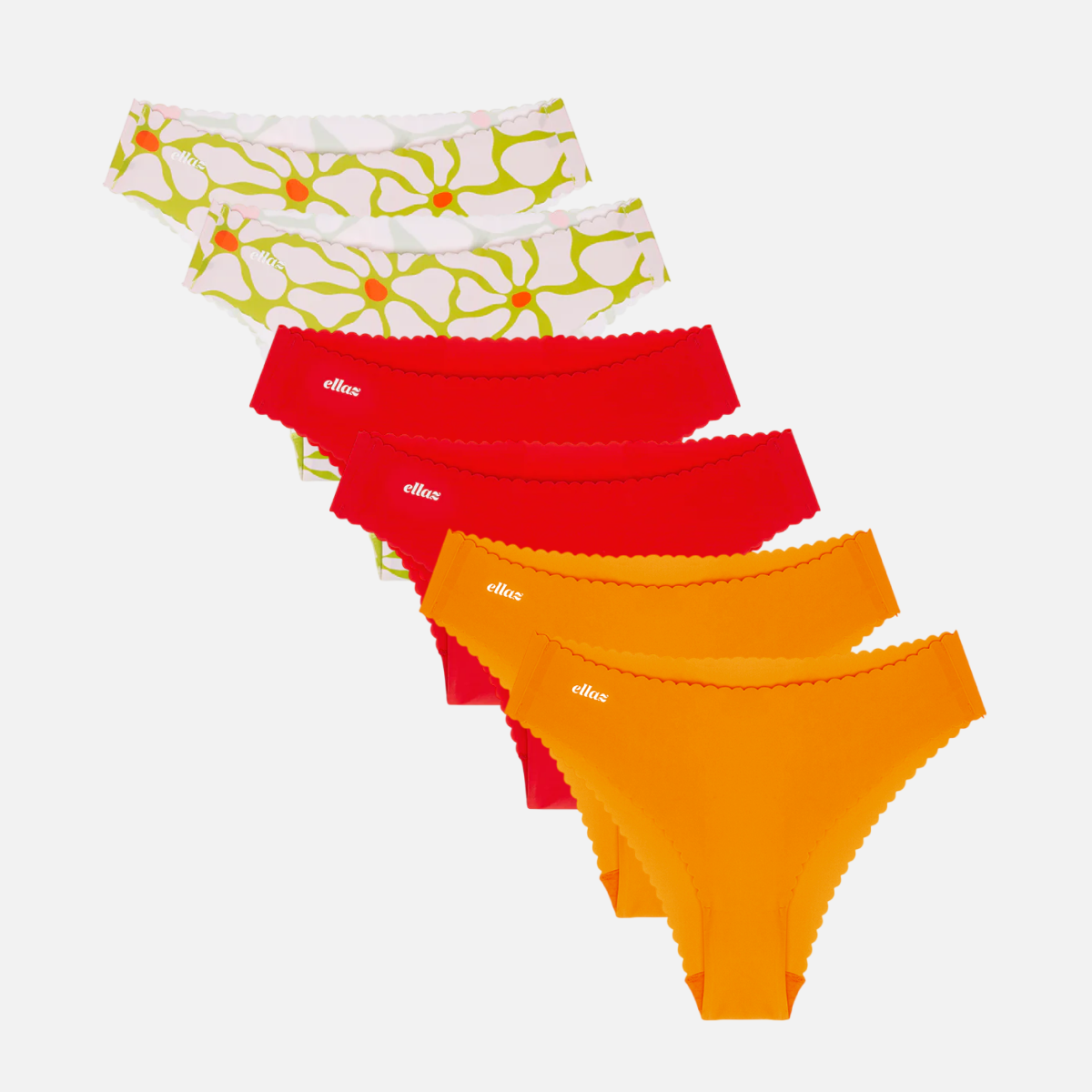 SET | Cheeky ondulado Seamless - Summer 6 Piezas