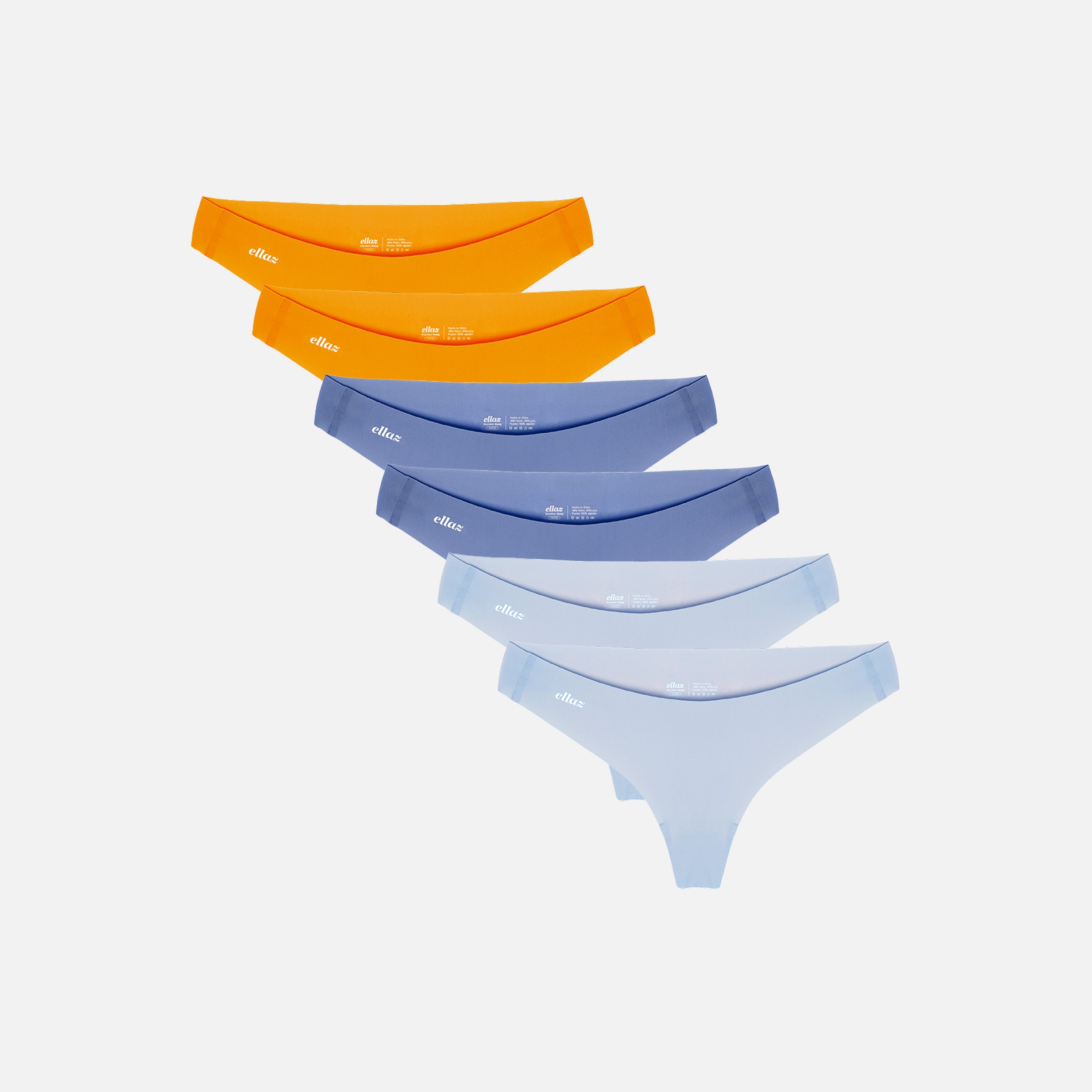 SET | Seamless Underwear (6 Piezas)