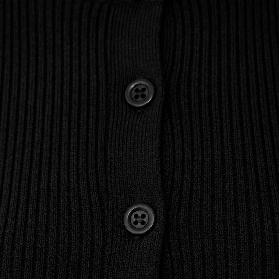 SET | Chaleco de Botones & Pants Light Knitwear