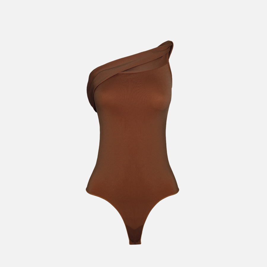 Bodysuit drapeado Stretch