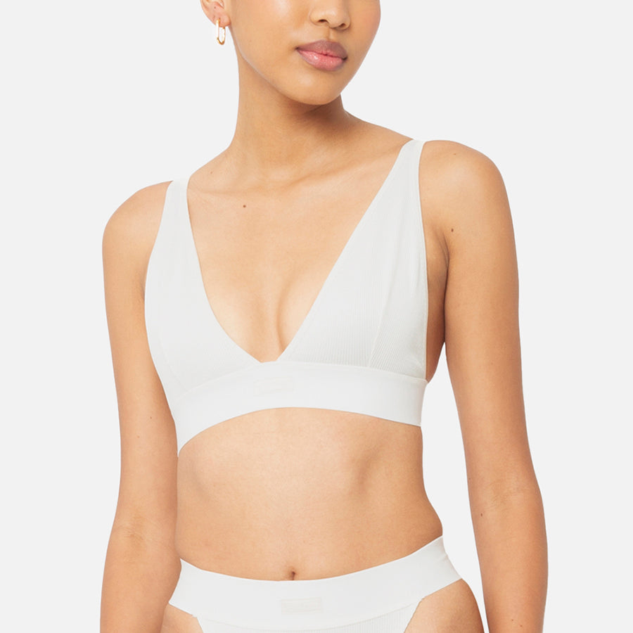 Triangle Bralette Frente Cannoli