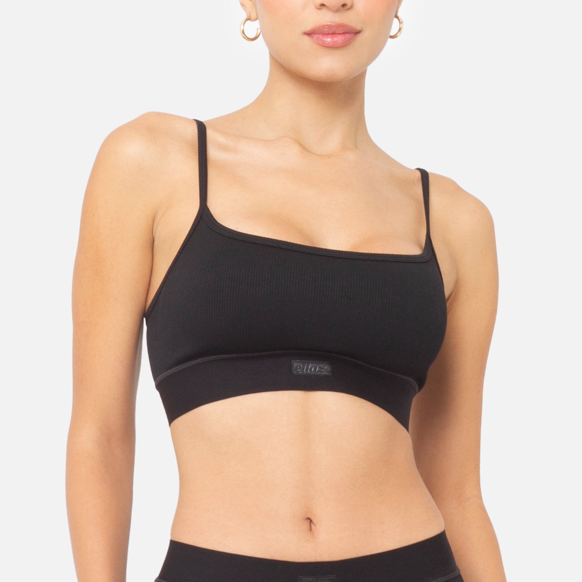 Bralette scoop Rib Knit + Tanga Rib Knit