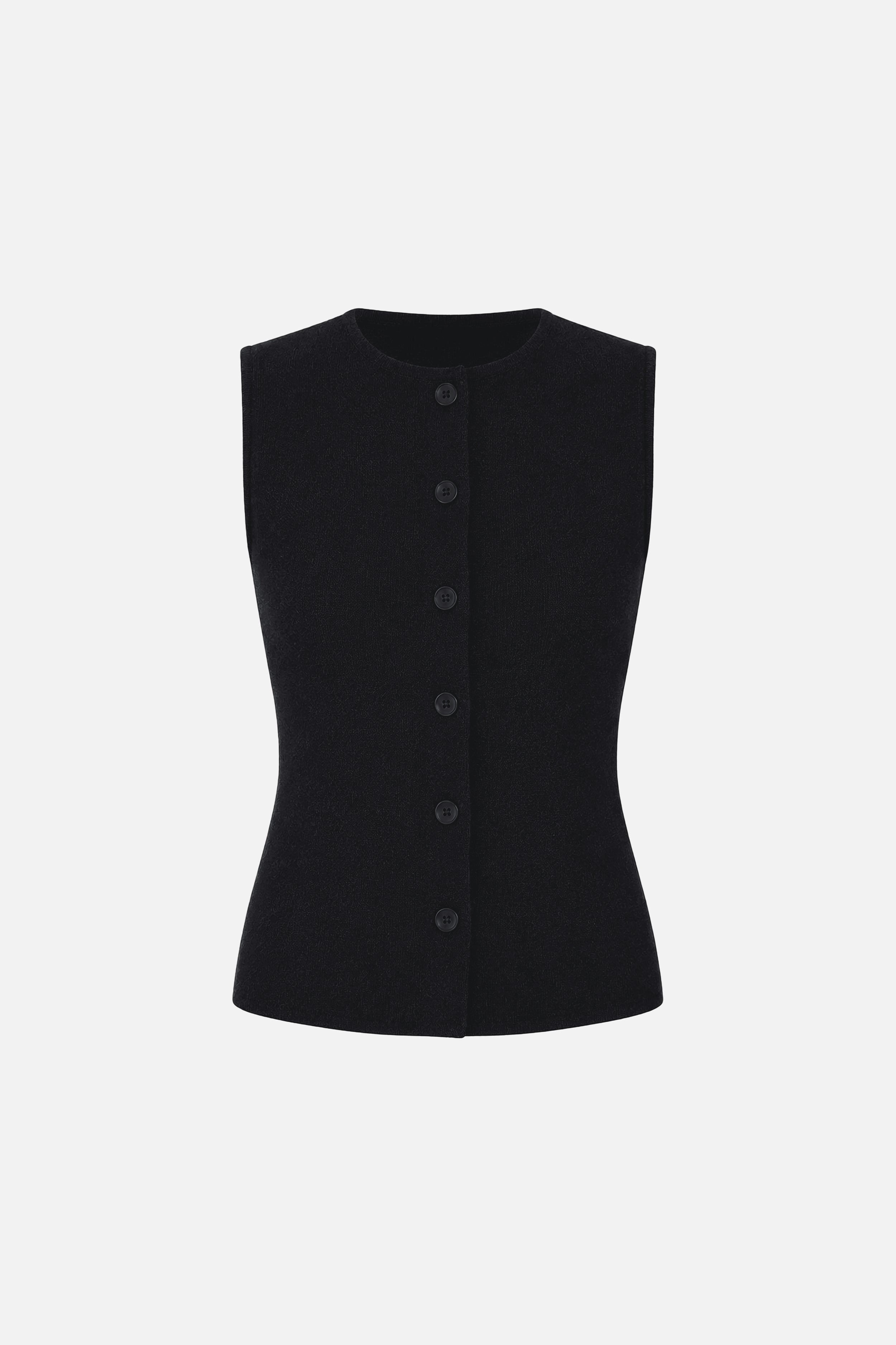 Plush Knit Vest