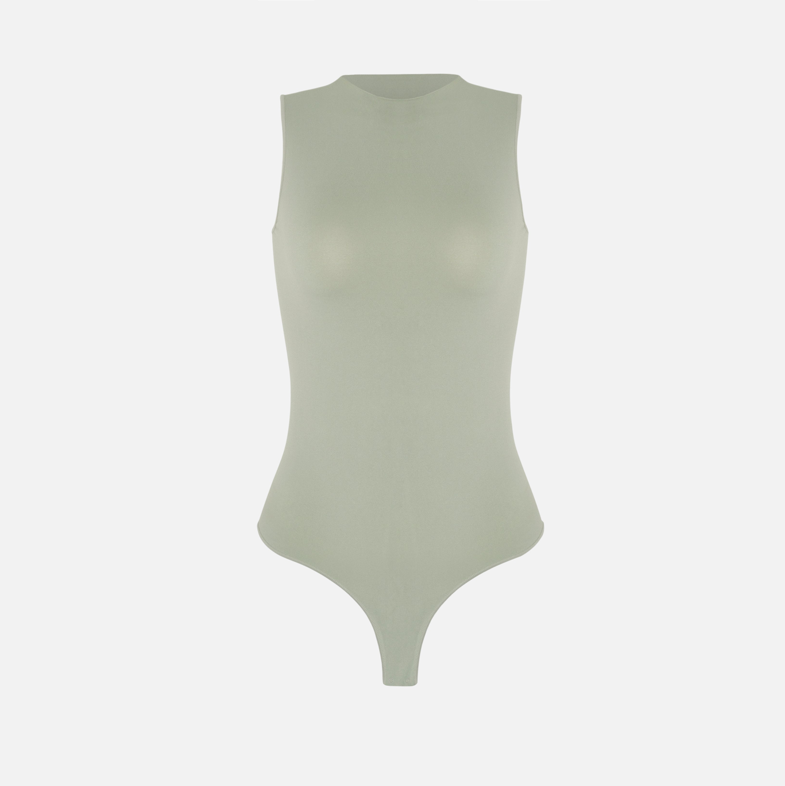bodysuit sin manga color Agave