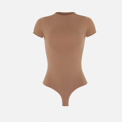 Bodysuit manga corta de color Sienna