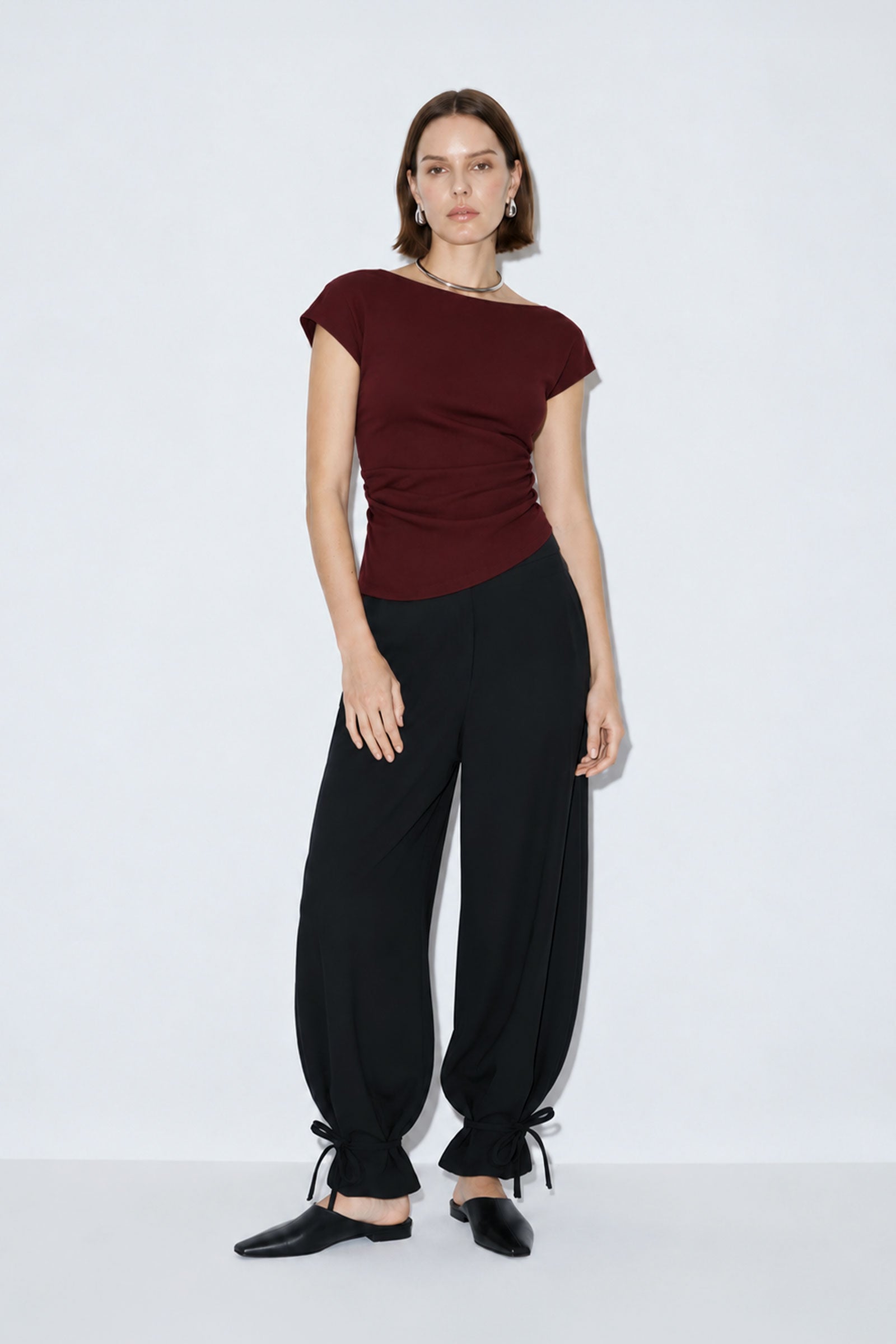 Draped Top Cotton Basics