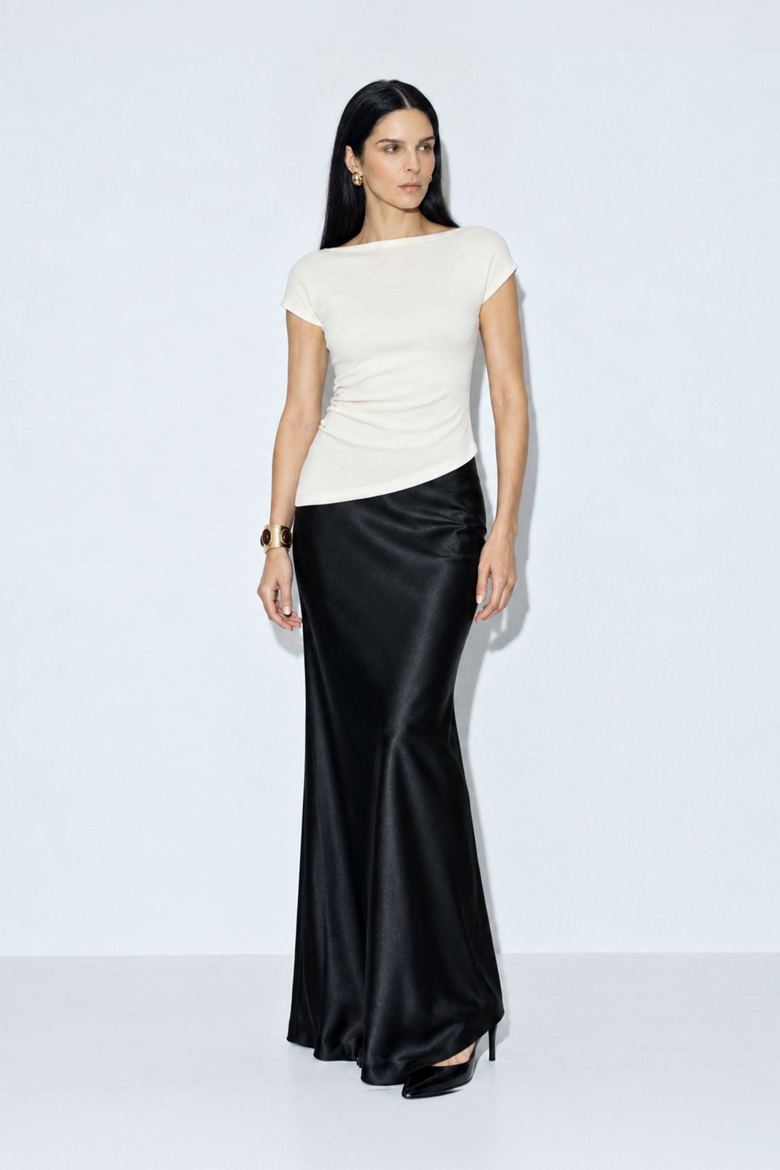 Draped Top Cotton Basics