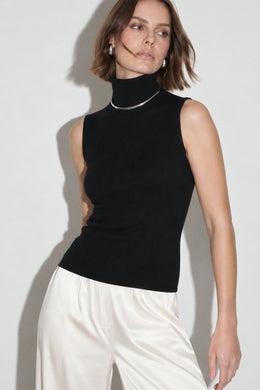Plush Knit Turtle Neck Top