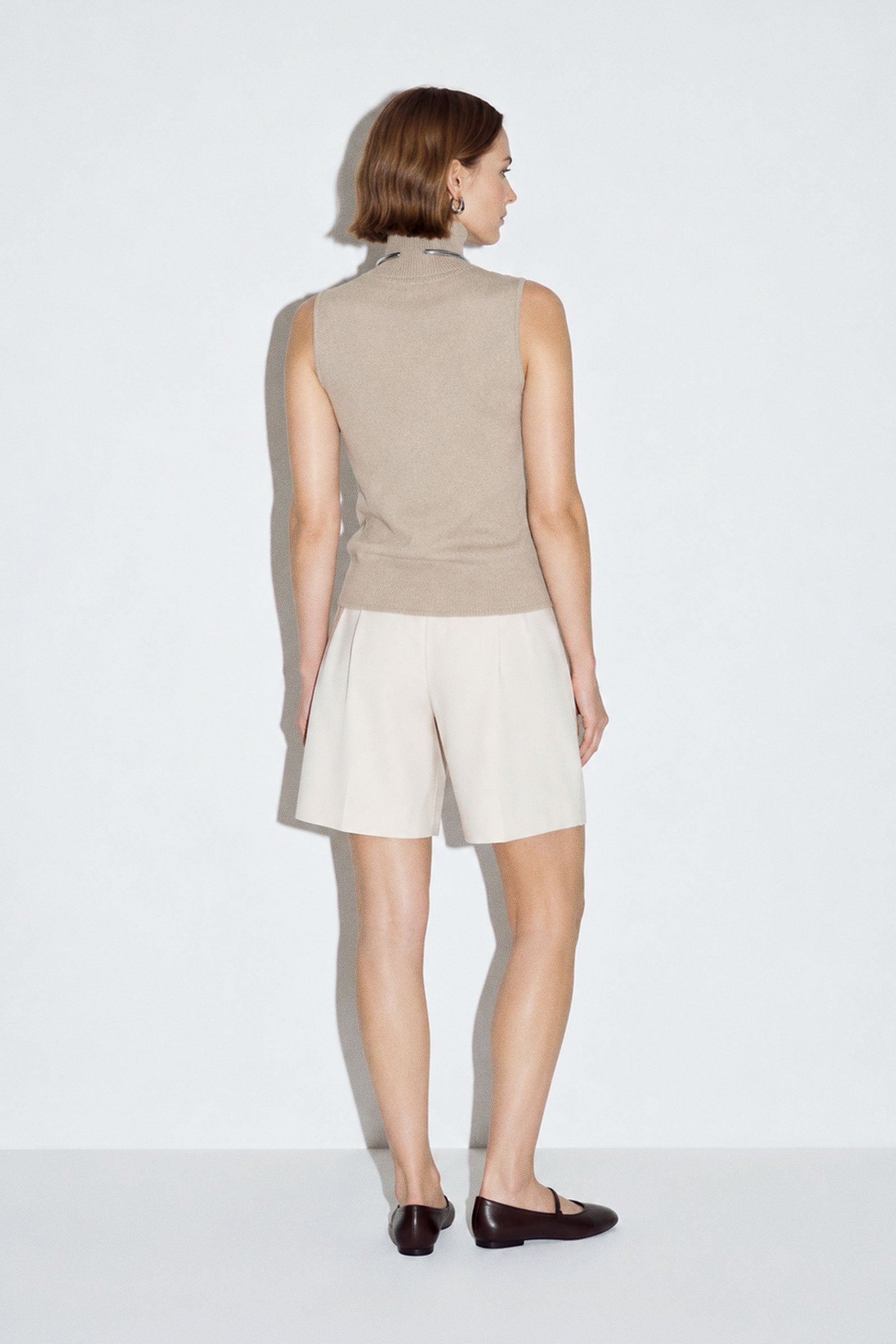 Plush Knit Turtle Neck Top