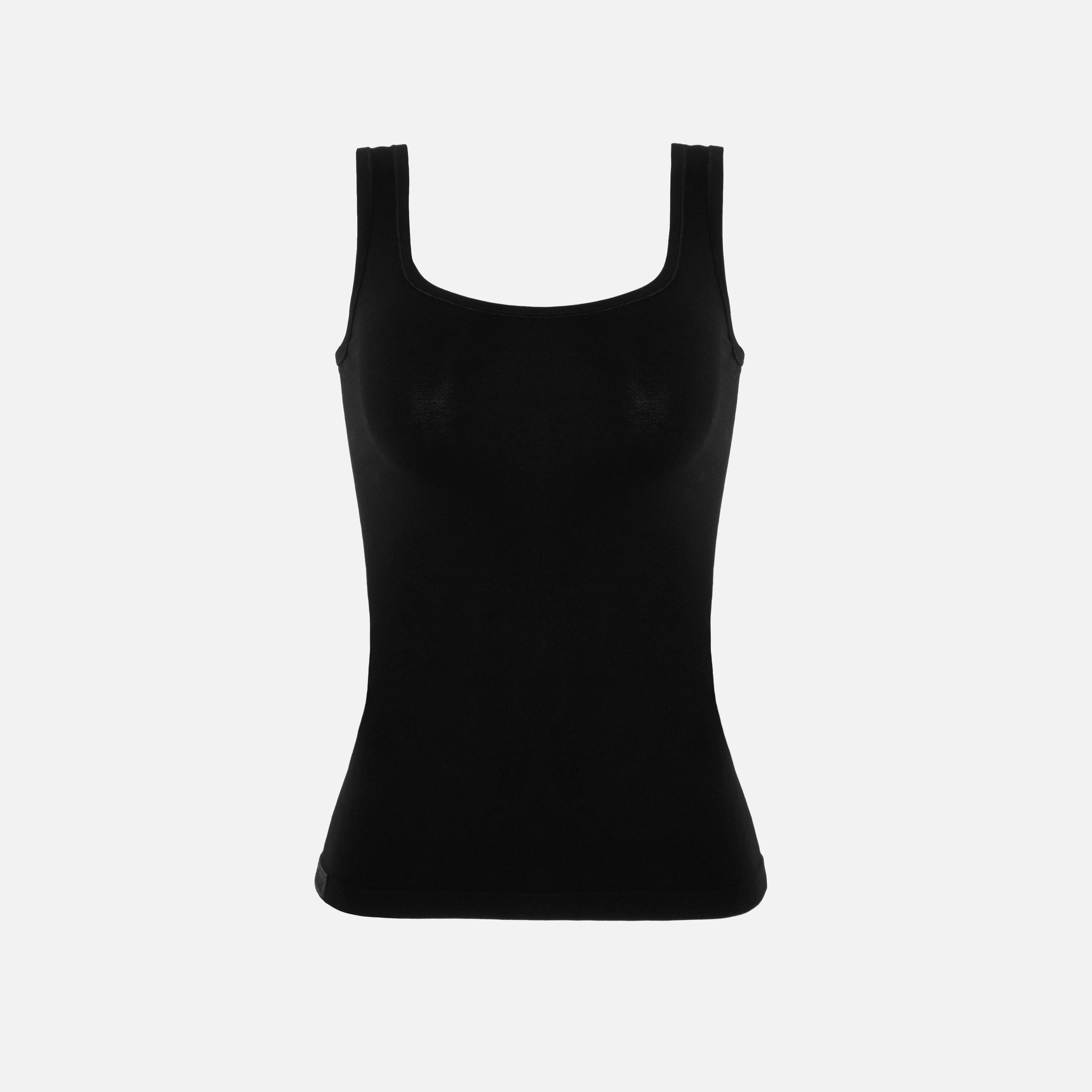 Tank top en color negro Black