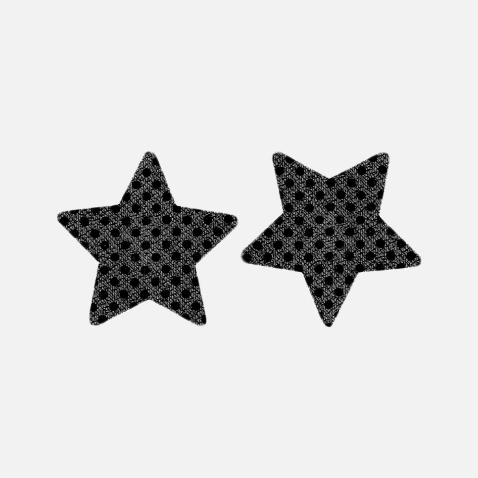 producto detalle de pezoneras desechables stars - 5 Pairs Black Sequin Stars - ellaz