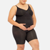 Mujer embarazada con faja de maternidad bodysuit short - ellaz
