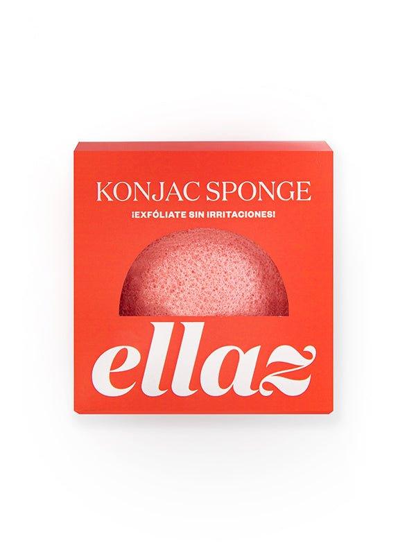 Caja de la esponja exfoliante - Konjac Sponge - ellaz