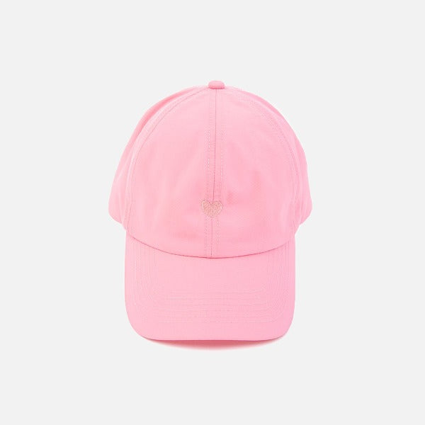 Nuestras gorras para mujeres color rosado - Ponytail Capz - ellaz